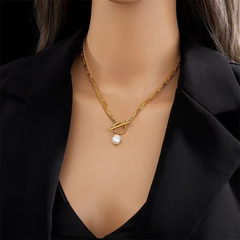 Trend Elegant Jewelry Wedding  - Pearl Choker Necklace Vintage 评论和价格