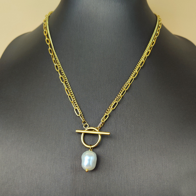 Trend Elegant Jewelry Wedding  - Pearl Choker Necklace Vintage 评论和价格