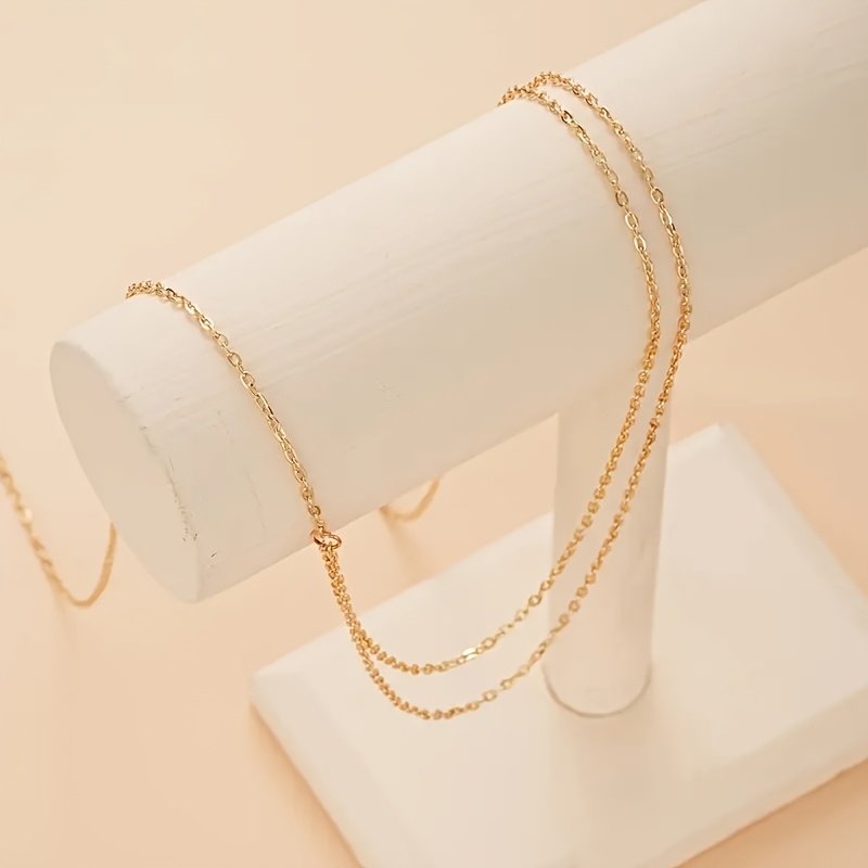 1Double-Layer Gold Metal Waist - Body Jewelry 评论和价格