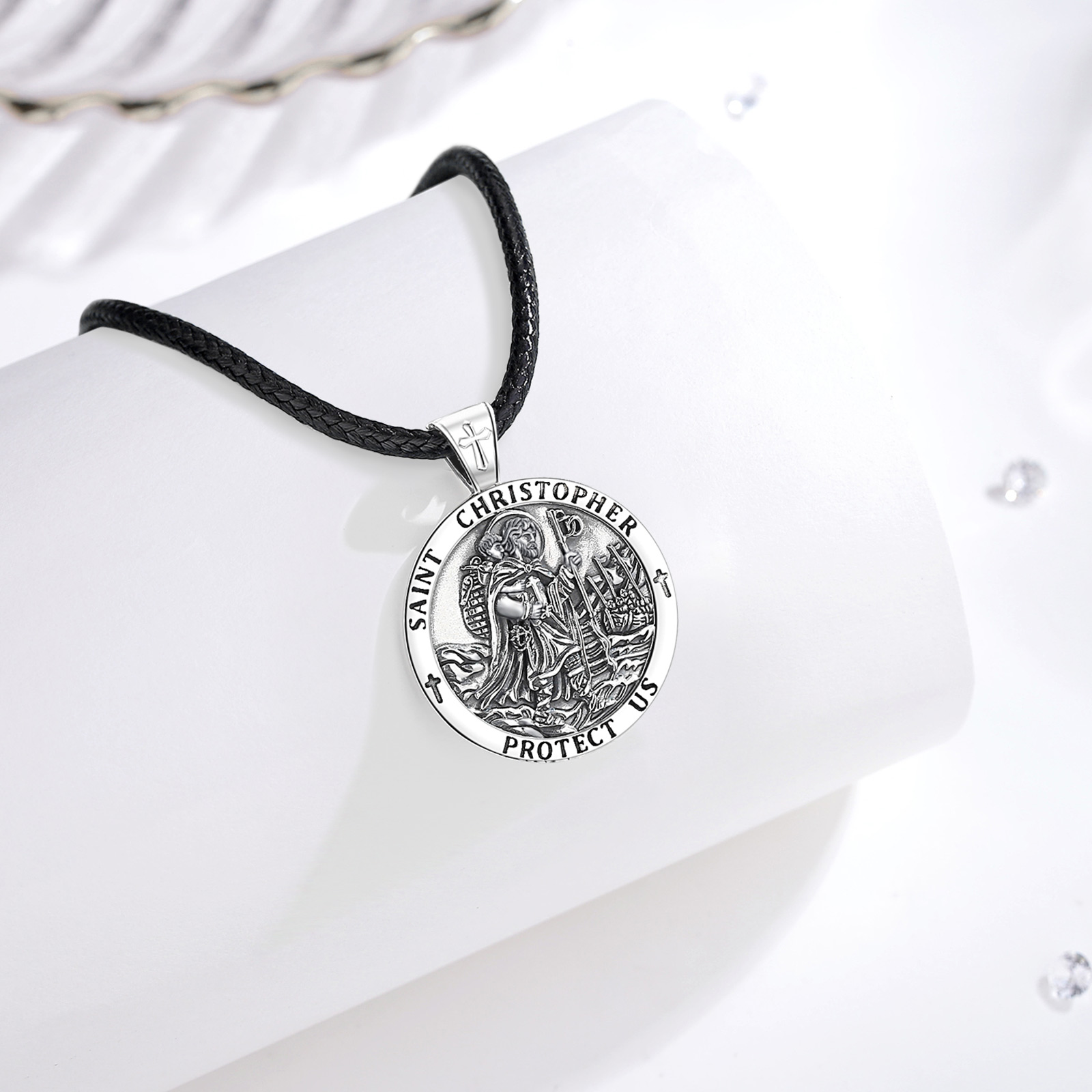 Eudora New 925 Sterling Silver - 925 Sterling Silver Chain Necklace Men 评论和价格